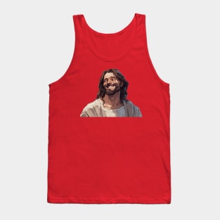 Sarcastic Jesus Tank Top